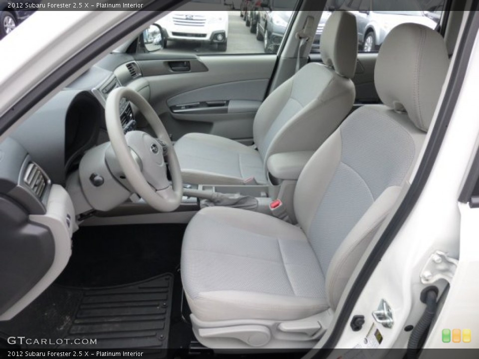 Platinum Interior Photo for the 2012 Subaru Forester 2.5 X #75986782