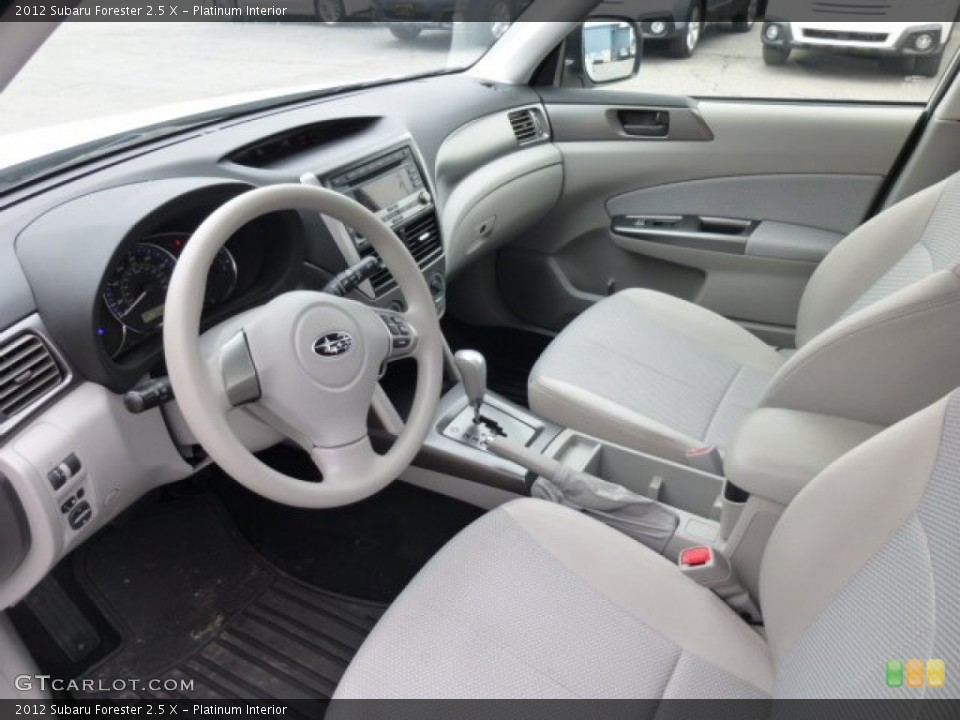 Platinum Interior Prime Interior for the 2012 Subaru Forester 2.5 X #75986912