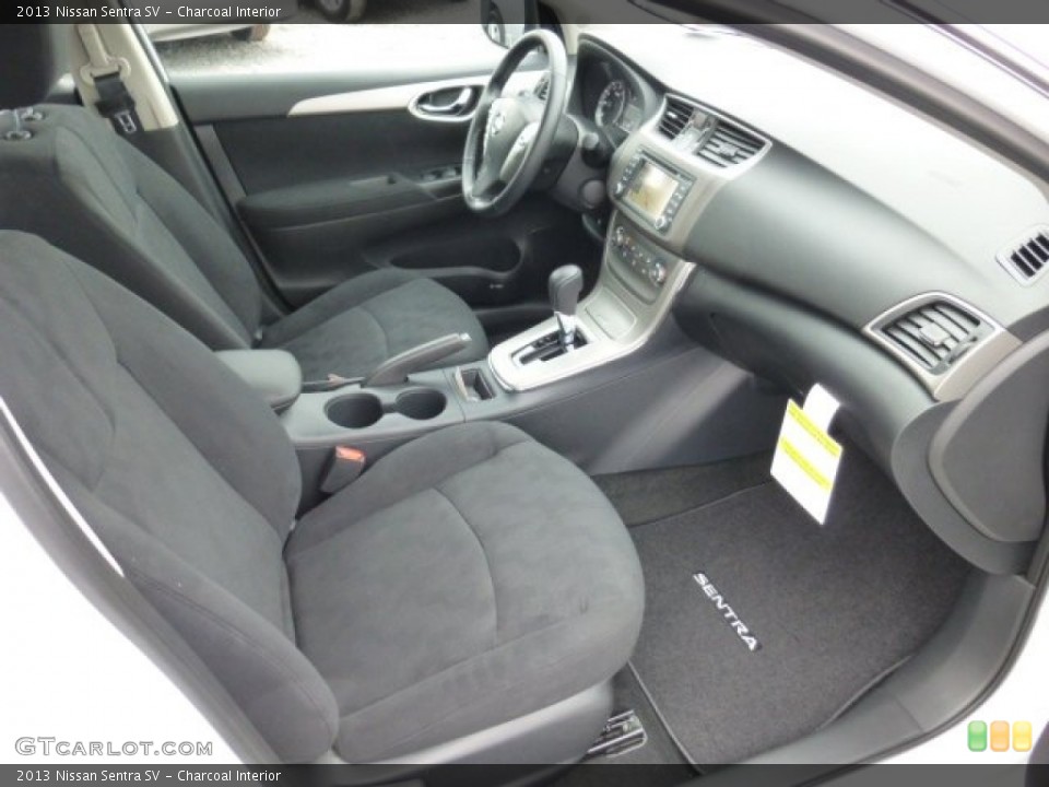 Charcoal Interior Photo for the 2013 Nissan Sentra SV #75987439