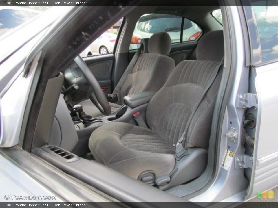 Dark Pewter Interior Front Seat for the 2004 Pontiac Bonneville SE #75987765