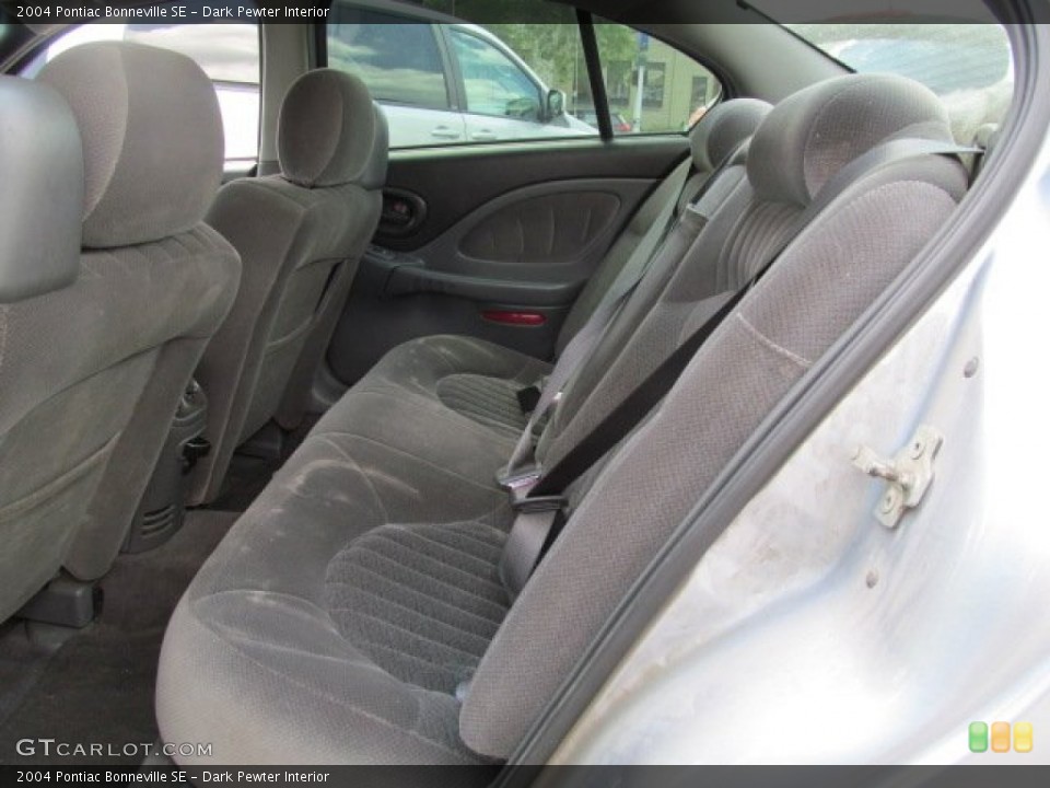 Dark Pewter Interior Rear Seat for the 2004 Pontiac Bonneville SE #75987865