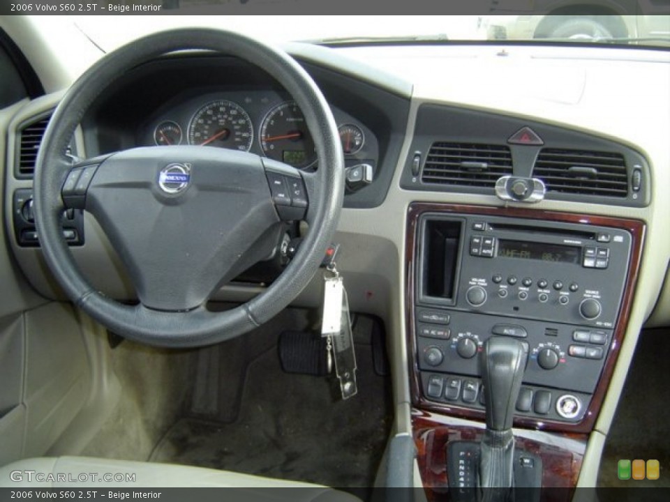 Beige Interior Dashboard for the 2006 Volvo S60 2.5T #75988582