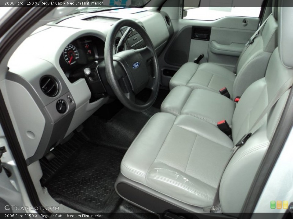 Medium Flint Interior Prime Interior for the 2006 Ford F150 XL Regular Cab #75989965