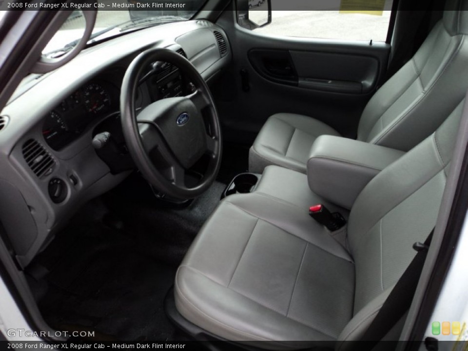 Medium Dark Flint Interior Prime Interior for the 2008 Ford Ranger XL Regular Cab #75990549