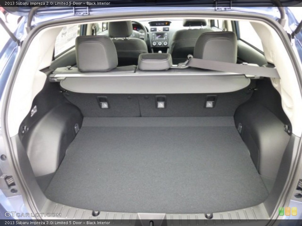 Black Interior Trunk for the 2013 Subaru Impreza 2.0i Limited 5 Door #75990673