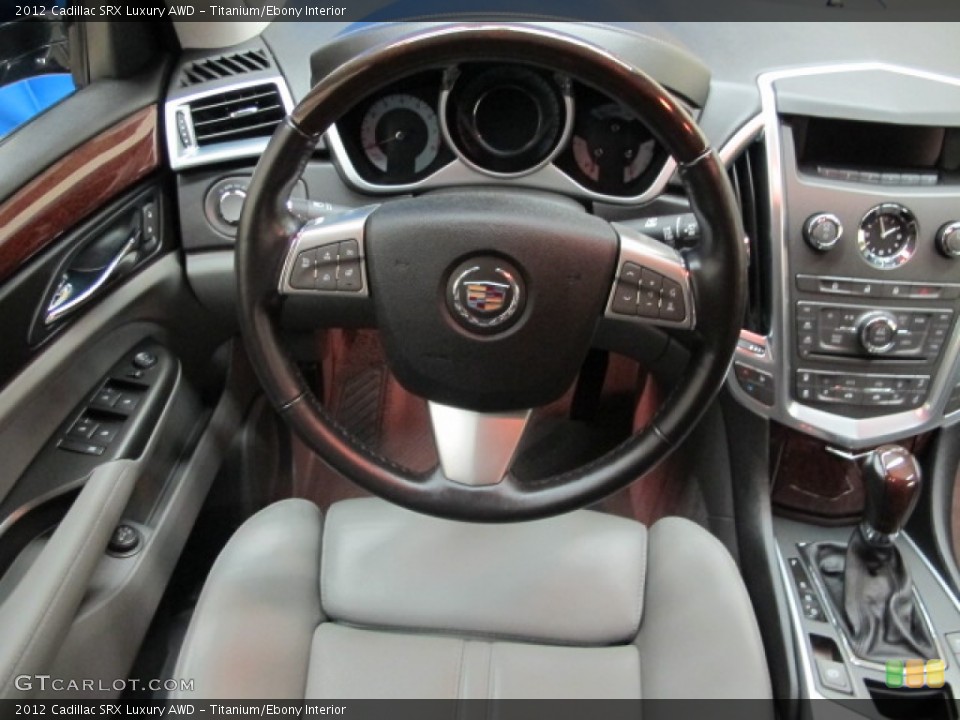 Titanium/Ebony Interior Dashboard for the 2012 Cadillac SRX Luxury AWD #75990877