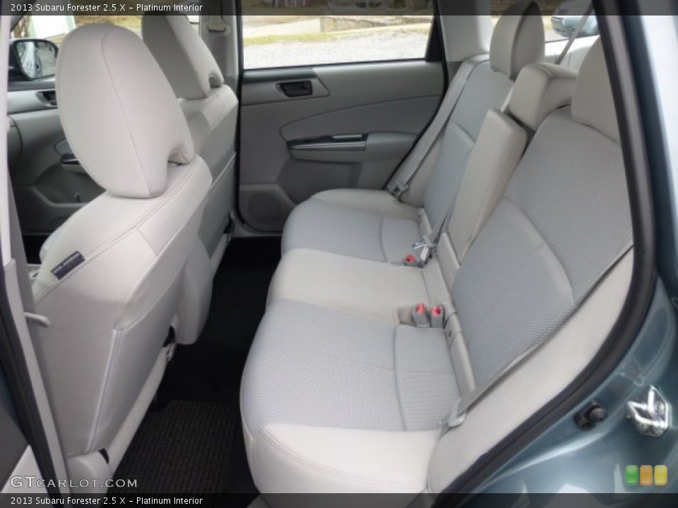 Platinum Interior Rear Seat for the 2013 Subaru Forester 2.5 X #75992278