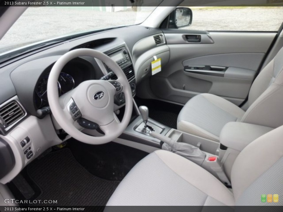 Platinum Interior Prime Interior for the 2013 Subaru Forester 2.5 X #75992323