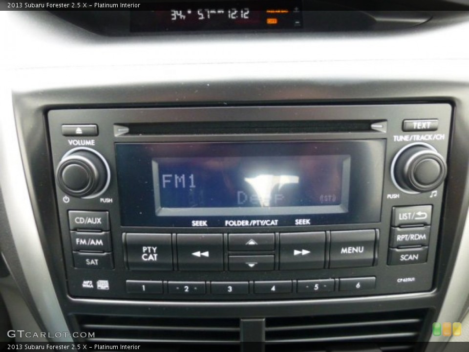 Platinum Interior Audio System for the 2013 Subaru Forester 2.5 X #75992354