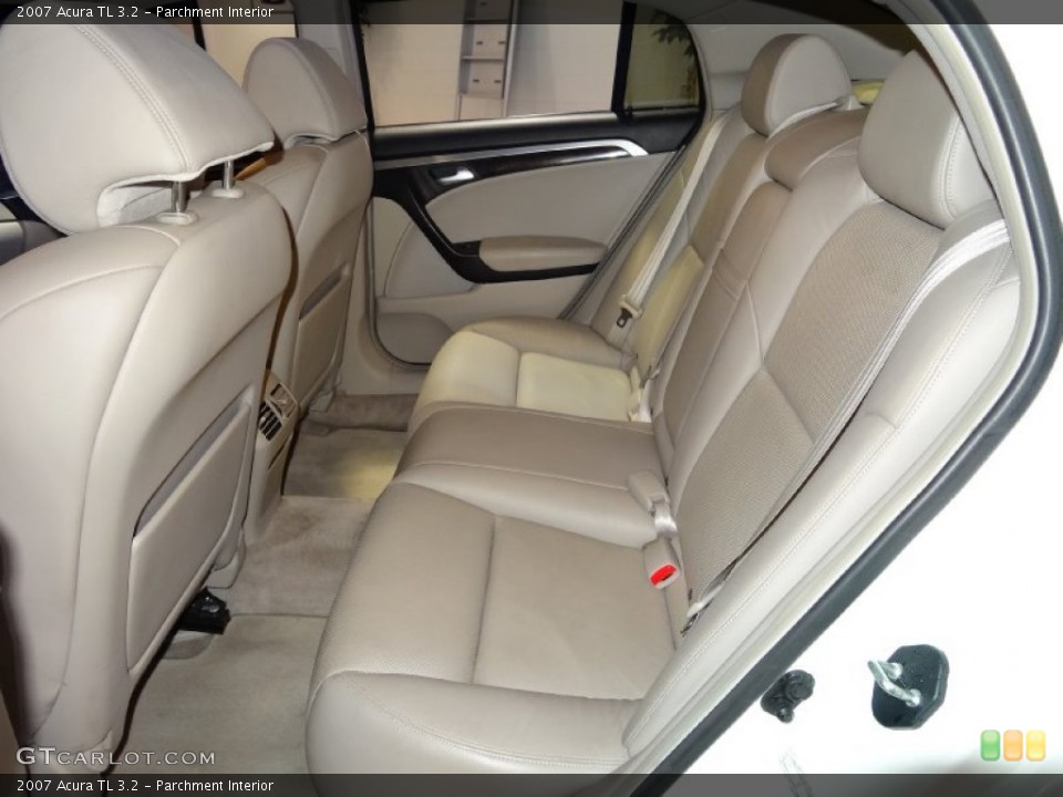 Parchment Interior Rear Seat for the 2007 Acura TL 3.2 #75992440