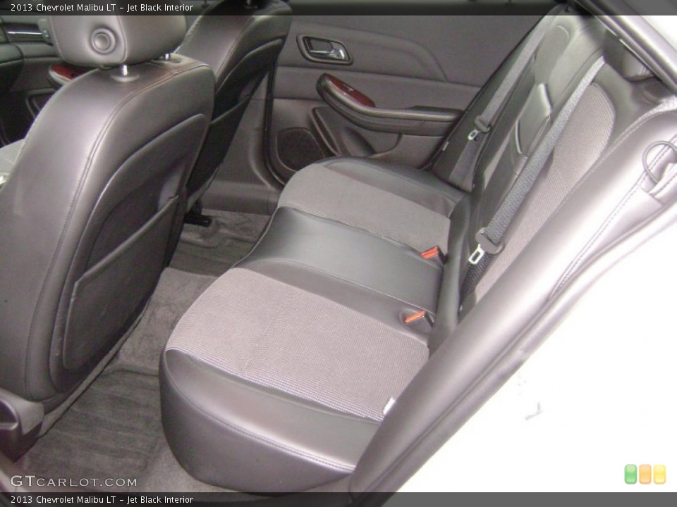 Jet Black Interior Rear Seat for the 2013 Chevrolet Malibu LT #75994471