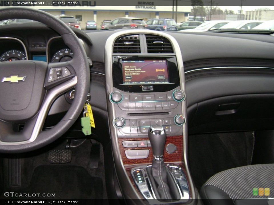 Jet Black Interior Controls for the 2013 Chevrolet Malibu LT #75994492
