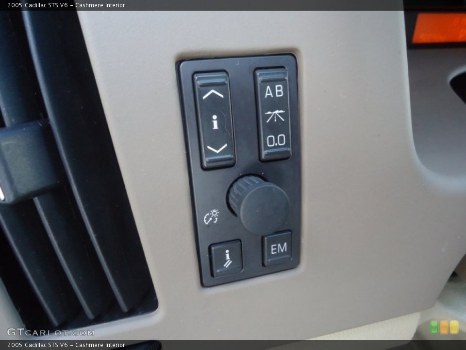 Cashmere Interior Controls for the 2005 Cadillac STS V6 #75995013