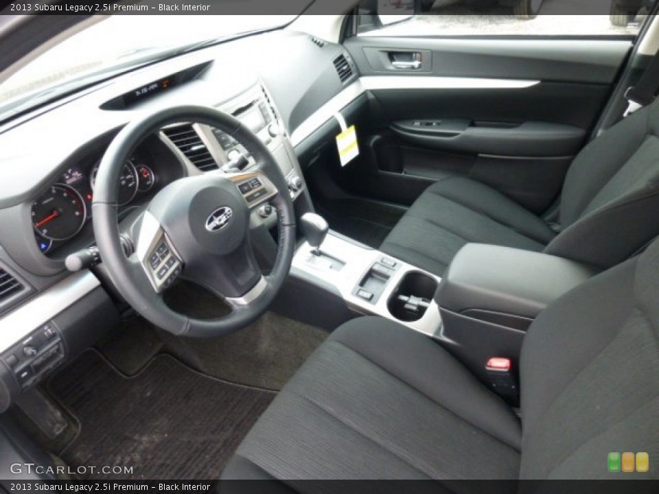Black Interior Prime Interior for the 2013 Subaru Legacy 2.5i Premium #75995587