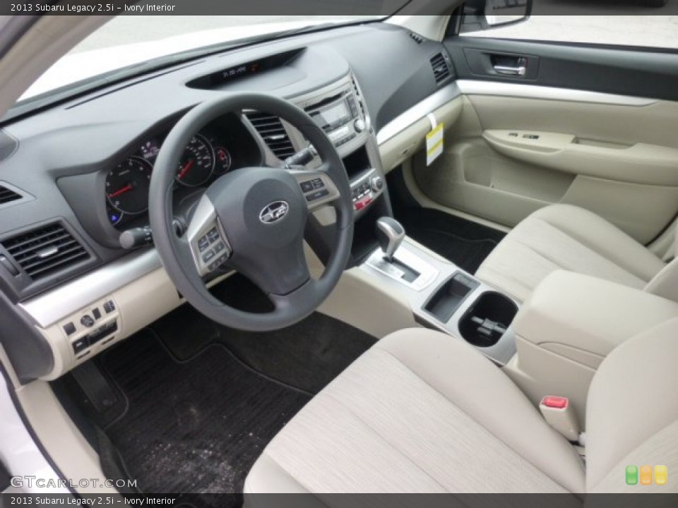 Ivory Interior Prime Interior for the 2013 Subaru Legacy 2.5i #75995894