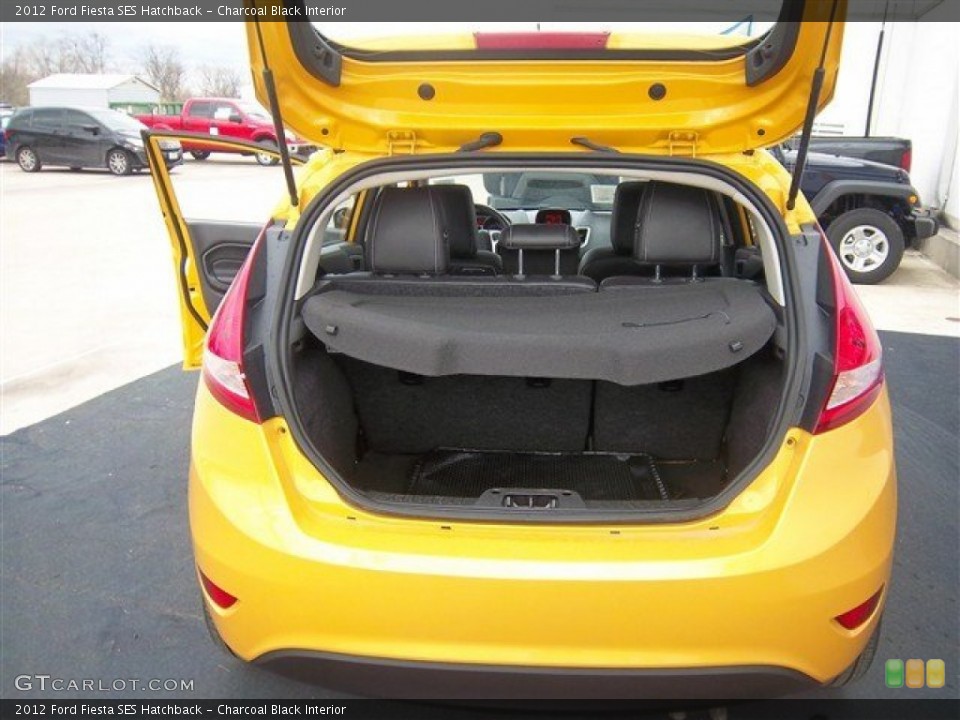 Charcoal Black Interior Trunk for the 2012 Ford Fiesta SES Hatchback #75996088