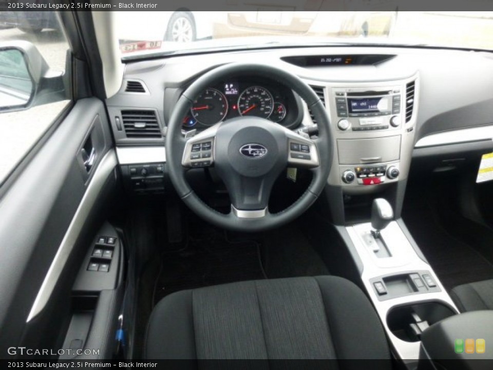Black Interior Dashboard for the 2013 Subaru Legacy 2.5i Premium #75996508