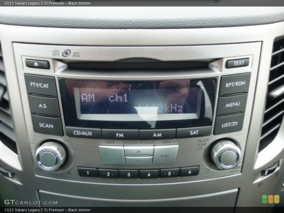 Black Interior Audio System for the 2013 Subaru Legacy 2.5i Premium #75996568