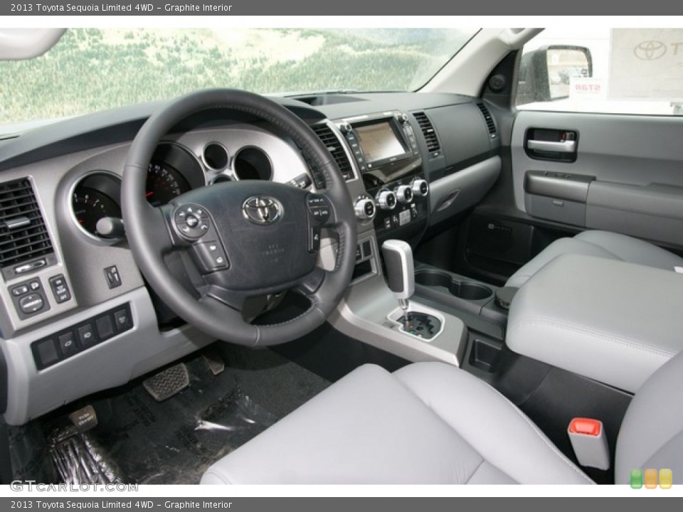 Graphite 2013 Toyota Sequoia Interiors