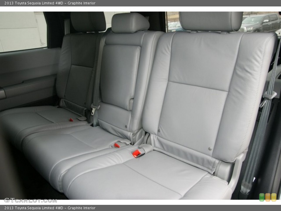 Graphite Interior Rear Seat for the 2013 Toyota Sequoia Limited 4WD #75999043
