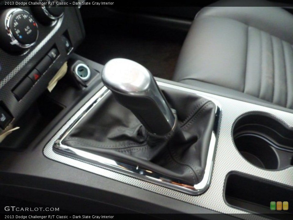 Dark Slate Gray Interior Transmission for the 2013 Dodge Challenger R/T Classic #76001161
