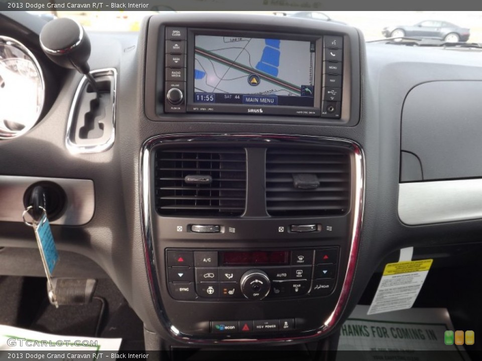 Black Interior Controls for the 2013 Dodge Grand Caravan R/T #76001887