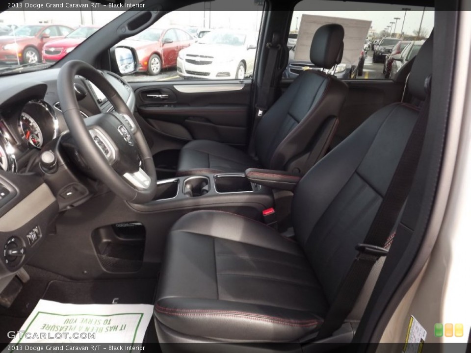 Black Interior Front Seat for the 2013 Dodge Grand Caravan R/T #76001908