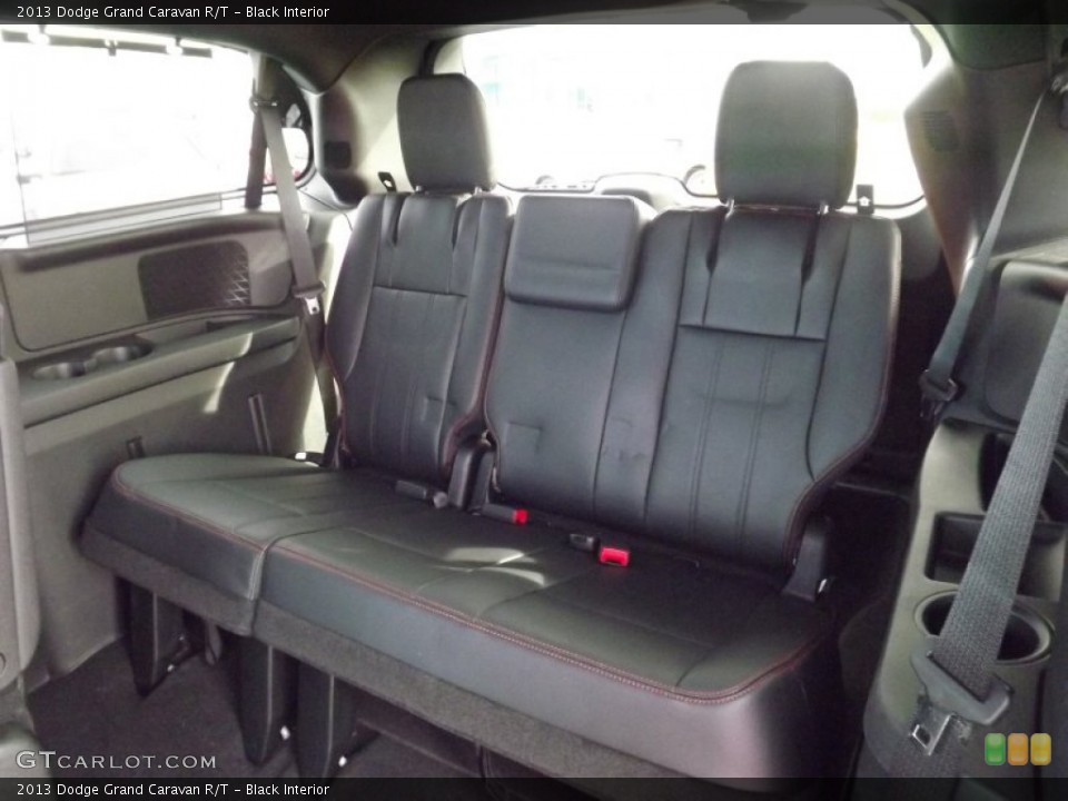 Black Interior Rear Seat for the 2013 Dodge Grand Caravan R/T #76002013
