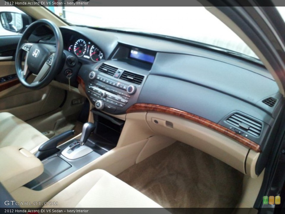 Ivory Interior Dashboard for the 2012 Honda Accord EX V6 Sedan #76002112