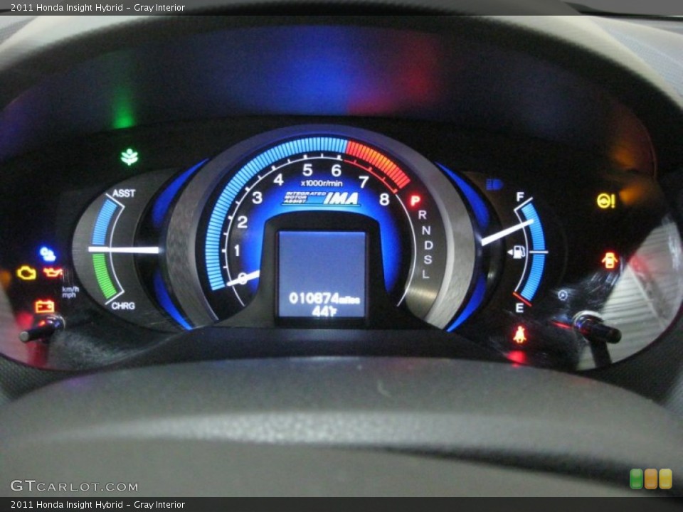 Gray Interior Gauges for the 2011 Honda Insight Hybrid #76002527