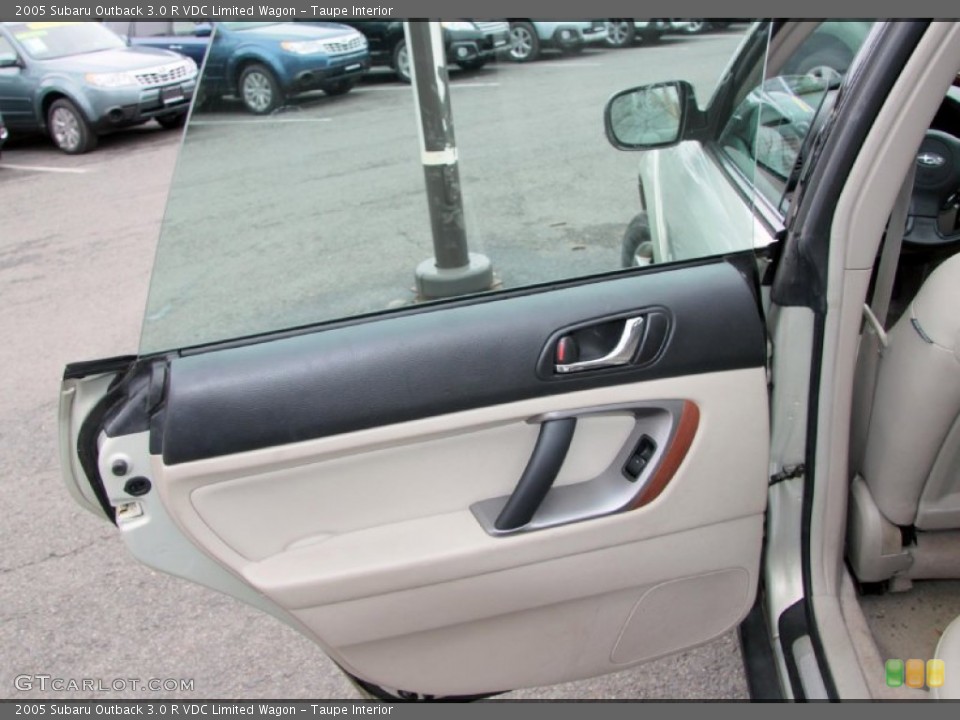 Taupe Interior Door Panel for the 2005 Subaru Outback 3.0 R VDC Limited Wagon #76003138