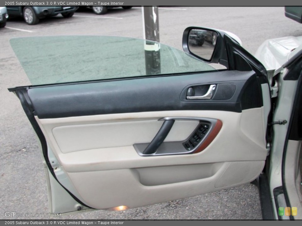 Taupe Interior Door Panel for the 2005 Subaru Outback 3.0 R VDC Limited Wagon #76003177