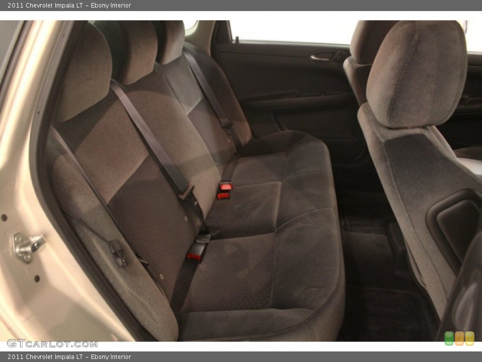 Ebony Interior Rear Seat for the 2011 Chevrolet Impala LT #76003546