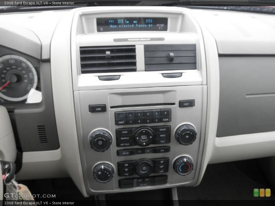 Stone Interior Controls for the 2008 Ford Escape XLT V6 #76004224