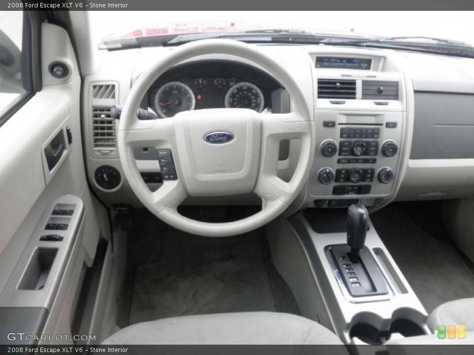 Stone Interior Dashboard for the 2008 Ford Escape XLT V6 #76004422