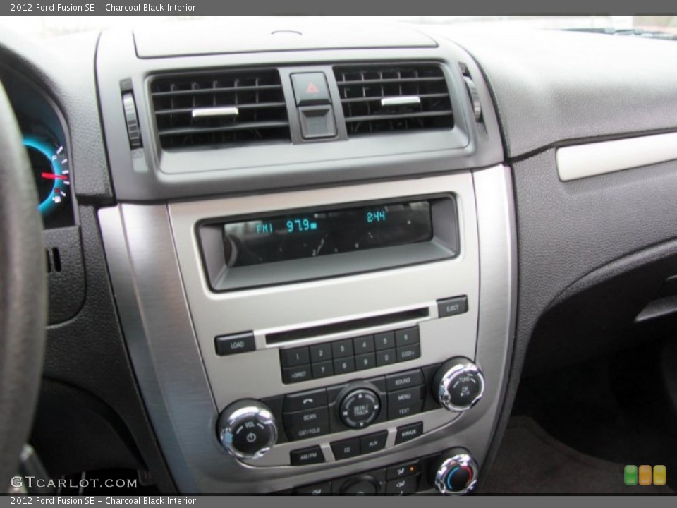 Charcoal Black Interior Controls for the 2012 Ford Fusion SE #76004488