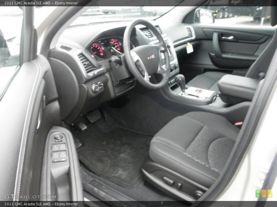 Ebony Interior Prime Interior for the 2013 GMC Acadia SLE AWD #76006432