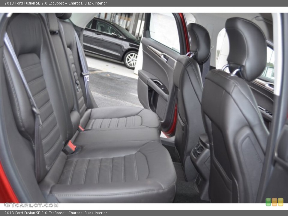 Charcoal Black Interior Rear Seat for the 2013 Ford Fusion SE 2.0 EcoBoost #76006655
