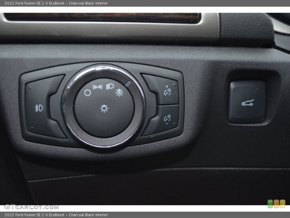 Charcoal Black Interior Controls for the 2013 Ford Fusion SE 2.0 EcoBoost #76006789