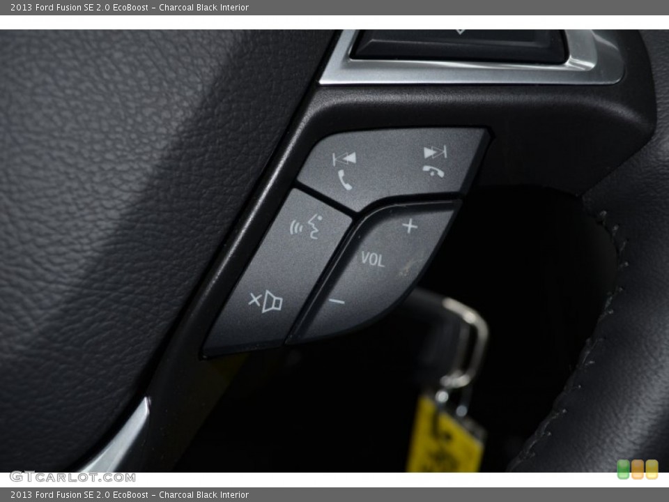 Charcoal Black Interior Controls for the 2013 Ford Fusion SE 2.0 EcoBoost #76006879