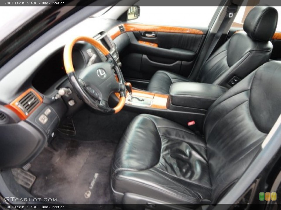 Black Interior Photo for the 2001 Lexus LS 430 #76007023