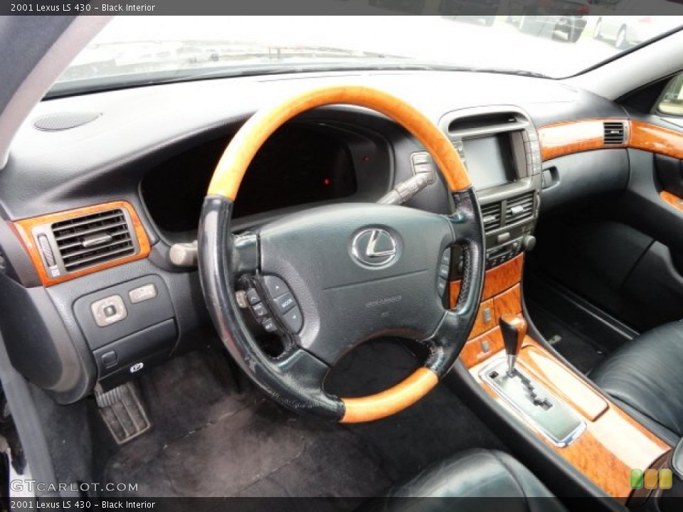 Black Interior Dashboard for the 2001 Lexus LS 430 #76007053