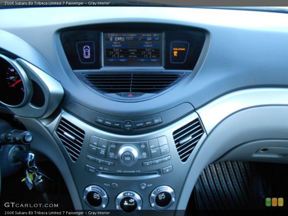 Gray Interior Controls for the 2006 Subaru B9 Tribeca Limited 7 Passenger #76007746