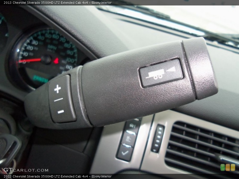 Ebony Interior Transmission for the 2013 Chevrolet Silverado 3500HD LTZ Extended Cab 4x4 #76007875