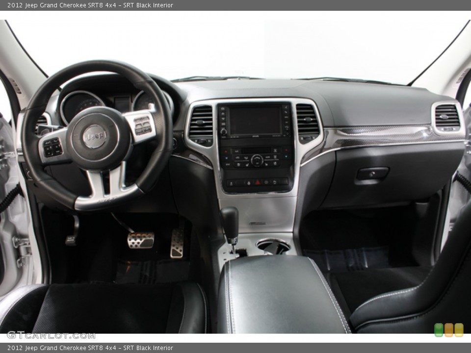 SRT Black Interior Dashboard for the 2012 Jeep Grand Cherokee SRT8 4x4 #76008025