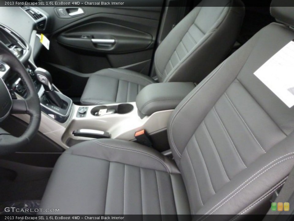 Charcoal Black Interior Front Seat for the 2013 Ford Escape SEL 1.6L EcoBoost 4WD #76010475