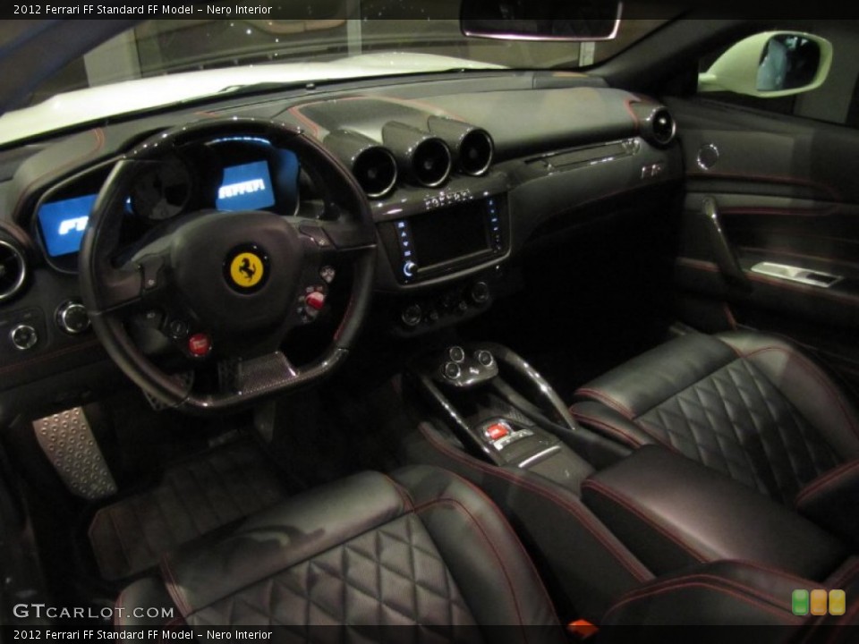 Nero Interior Prime Interior for the 2012 Ferrari FF  #76010626