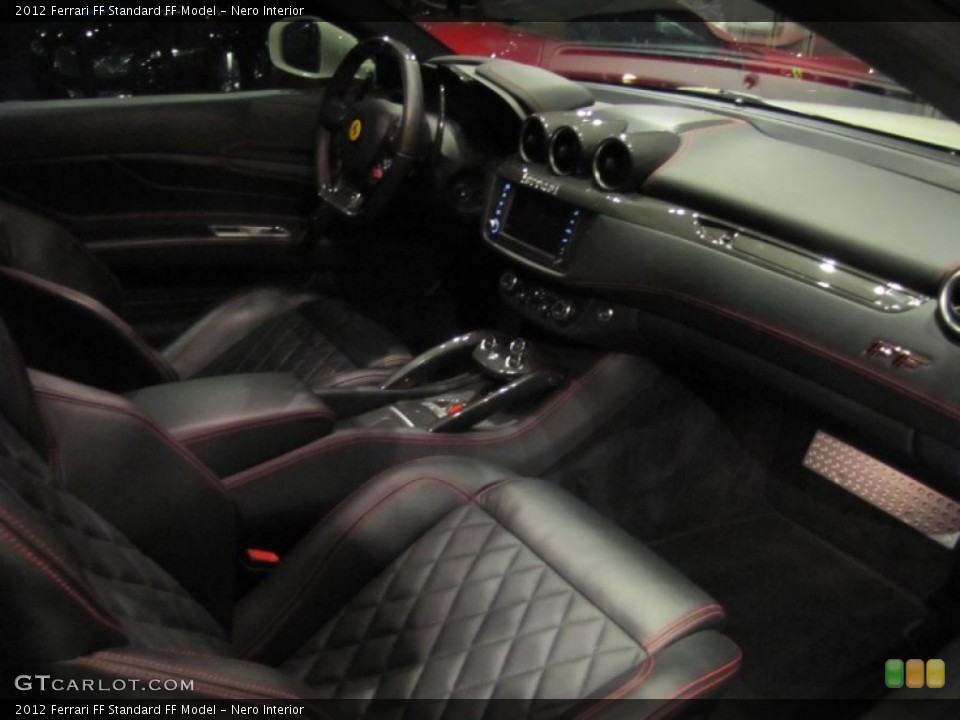 Nero Interior Photo for the 2012 Ferrari FF  #76010650