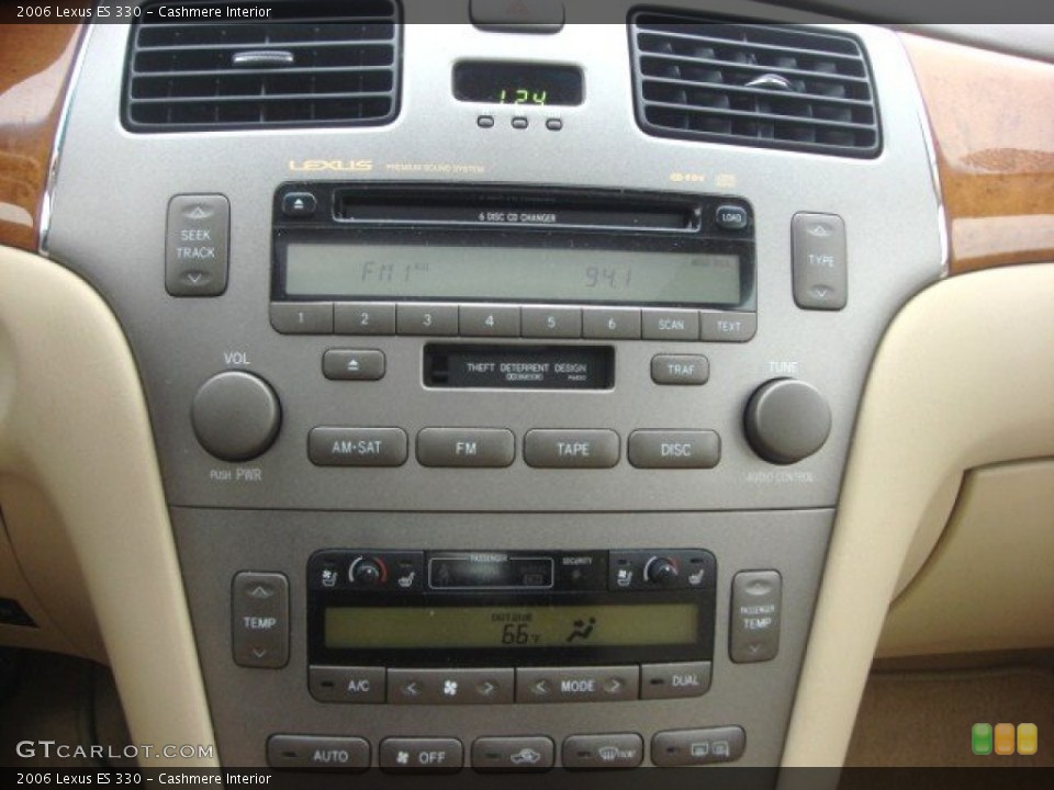 Cashmere Interior Controls for the 2006 Lexus ES 330 #76014402