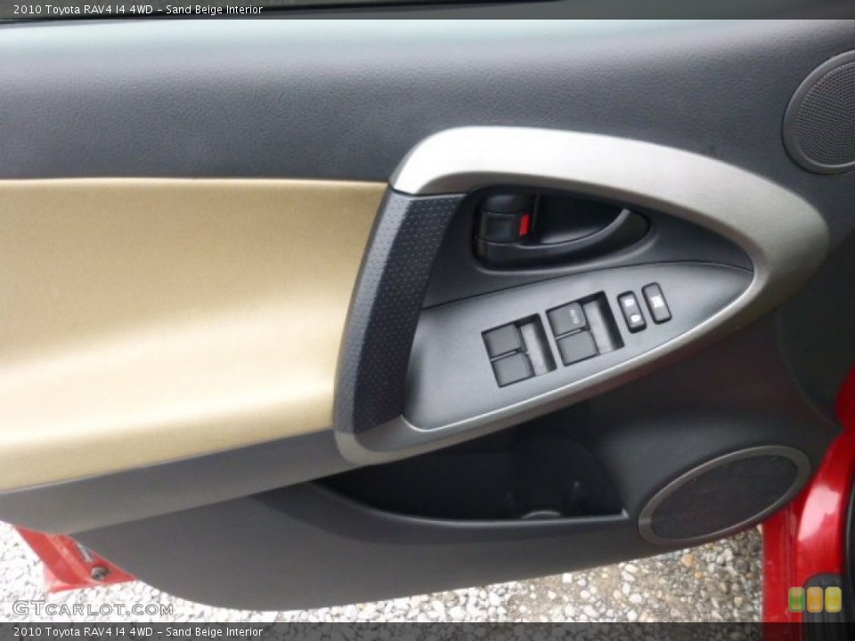 Sand Beige Interior Door Panel for the 2010 Toyota RAV4 I4 4WD #76016947